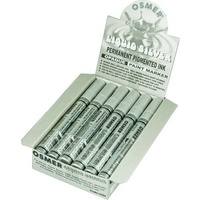 Paint Marker Silver Chisel box 12 Broad Opaque Osmer C2960
