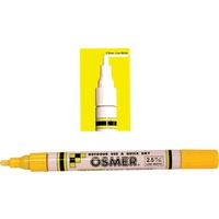 Paint Marker 2.5mm Line Osmer Quick Dry Yellow Box 12 2907 BROAD TIP