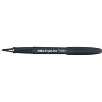 Pen Artline Ergoline 4400 0.4mm Fine RB Black 104401 box 12 ROLLERBALL