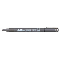 Pen Artline  232 Drawing system .2mm Black box 12 123201 