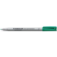 OHP Pen Staedtler 316 Non P Staedtler Lumocolor Green Fine Box 10 3165 Line width fine approx. 0.6 mm