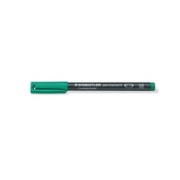 OHP Pen Staedtler Lumocolor 317 5 Green Medium Box 10