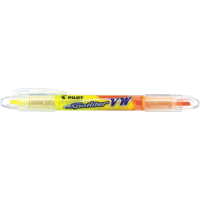Highlighter Pilot Spotliter Dual Yellow Orange Box 12 601189 