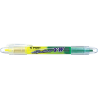 Highlighter Pilot Spotliter Dual Yellow Green Box 12 601187 