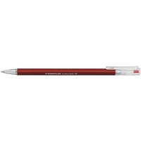 Pens Staedtler 431 Triplus Ballpen Medium Red Box 10 