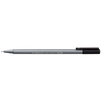 Pens Staedtler 334 Triplus Fineliner 0.3mm Black Box 10 