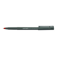 Pen Uniball UB104 Rollerball Micro Red Box 12 Liquid Ink UB104R 0.5mm 