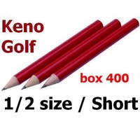 Pencils Half length Cadet golf keno 615005HB - box 400 Round barrel