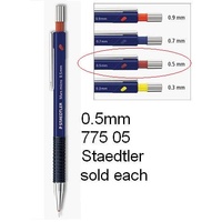 Pencil Mechanical 0.5mm Staedtler 775 MARS Micro 0.5mm 77505 - each 