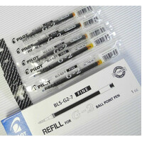 Pen Refills Pilot G2 BLSG2 0.7 Fine Black box 12 622521 Gel Ink