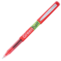 Pens Pilot BeGreen Greenball Fine Red Box 10 BL GRB7 BG
