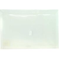 Document Wallet FC Plastic Osmer CLEAR 