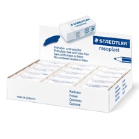 Eraser Staedtler 526B30 box 30 rasoplast 43x19x13mm