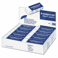 Eraser  Large x20 Staedtler Premium 52650 box 20 Plastic 65x23x13mm