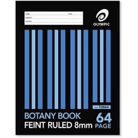 Botany Books 225 x 175mm 64 Page Olympic Stripe pack 20 140788 T2864 best to call first for stock levels