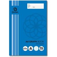 Graph Book A4  5mm 96 Page Pack 10 Olympic GH596 140839 03665 