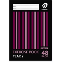 Exercise Books 225x175 - 48 page QLD Year 2 - pack 20 