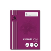 Exercise Books 225x175 48 Page Qld Year 3/4 Pack 20 Olympic 140744 E2Y34