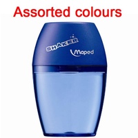 Pencil Sharpener Maped Shaker 1 Hole Blister Card assorted colours - each 