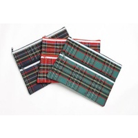 Pencil case 345x260 Tartan 2 zip pack 12 Large 974433 