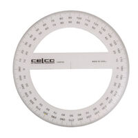 Protractor 150mm 360 degree - each Celco #0307590 20132