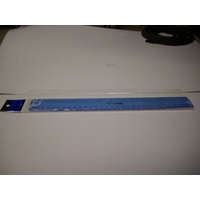 Ruler 300mm Plastic Flexible PP Hangsell Deli - each assorted colours 