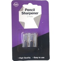 Pencil Sharpener Metal 2 Hole Dats 1877 - each 