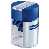 Pencil Sharpener Staedtler Barrel Double Hole for Standard or Triplus Pencils Box 10