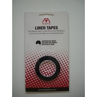 Whiteboard Line Tape 3mm Black Vista VTAPETBK 8 metre roll
