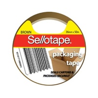 Tape Packaging Sellotape 36x50m Brown 175br - roll 