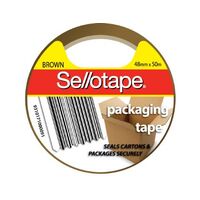 Tape Packaging Sellotape 175BR 48x50m Brown 970049