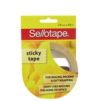 Tape Everyday Sellotape 700 24x66M 960108 sold per roll