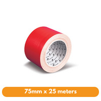 Tape Bookbinding Cloth Wotan 75x25m Red roll 141727