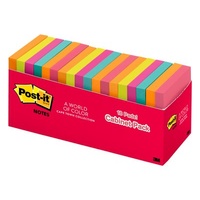 Post It Note  76x 76 654-18CTCP Cape Town Pack 18 Cabinet pack