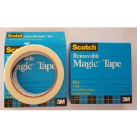 Tape Invisible 3m Magic 811 Removable 24x66m 1x roll