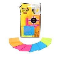 Post It Note  50x50 x8 F220-8SSAU Full Adhesive Rio de Janeiro Collection 3M
