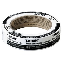 Tape Masking Tape Paper 24x55m Tartan General purpose 5142 3m - each 