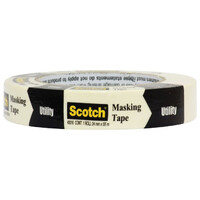 Tape Masking Tape Paper 24x50m Scotch 2010 Utility 3m 1XROLL #AT010605577 #26271