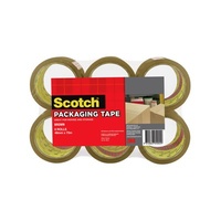 Tape Packaging 3M Box Sealing 373 48x75m 6x brown rolls High performance