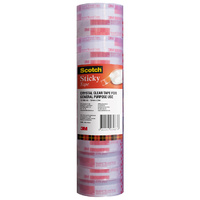 Tape Everyday 3M Office 502 12x33m 12 rolls Economy Tower Crystal clear Scotch