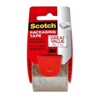 Tape Packaging 3M General 48x45m Clear + Dispenser 152-AU Scotch 3350 General Purpose