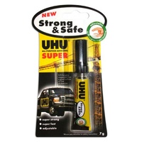 Super Glue Strong and Safe 7g Blister Card UHU