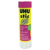 Glue Stick UHU 40g Magic Pink Pack 12 Large 