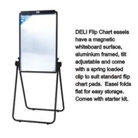 Flipchart Easel stand Whiteboard 600x900mm - Deli 7891