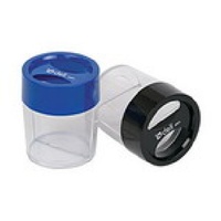 Clip Dispenser Magnetic for paper Clips Black or Blue Deli 9881 random colours