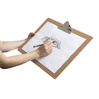 Clipboard Masonite A3 Landscape Large Clip - old style clips 43150 10650371