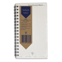 Diary 2024 Debden Elite 1165.CRF-24 REFILL Executive Slimline pocket size Week to View 153x85mm #86376 1165CRF