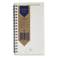 Diary 2027 Elite 1165.CRF-27 REFILL Executive Slimline pocket size Week to View 153x85mm 165CRF Debden
