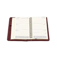 Diary 2024 Debden Elite 1165.U78-24 RED Week to View Executive Slimline Pocket size 153x85mm