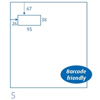 Envelope 229x324 C4 [WF5] [PnS] [Sec] box 250 WINDOW 5 Tudor 140276 White Strip Peel and Seal secure